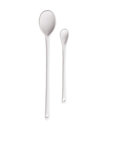 Rosanna Set of 2 White Bungalow Spoons