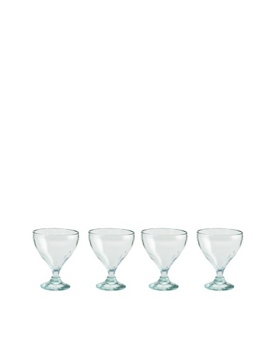 Rosanna Set of 4 Lustre 4-Oz. Cocktail Glasses, Clear
