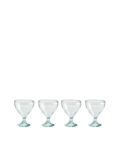 Rosanna Set of 4 Lustre 4-Oz. Cocktail Glasses, Clear