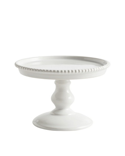 Rosanna Décor Bon Bon Hue Mini Beaded Pedestal, White