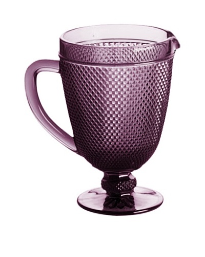 Rosanna Pressed Glass 40-Oz. Pitcher, Purple