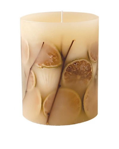 Rosy Rings Large Botanical Candle, Mediterranean Coast