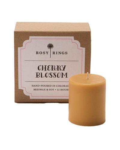 Rosy Rings 4-Pack Votive Candle Gift Box, Cherry Blossom