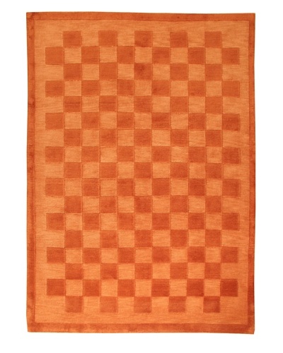 Roubini Tibetani Tibetan Nature Collection Rug, Rust, 5' 5 x 8'