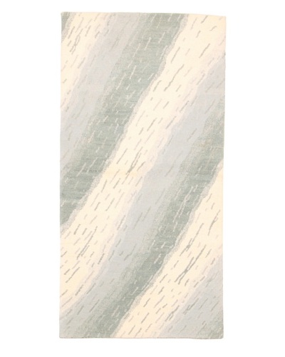 Roubini Campion Platt Layers Hand Knotted Rug, Multi, 2′ x 4′