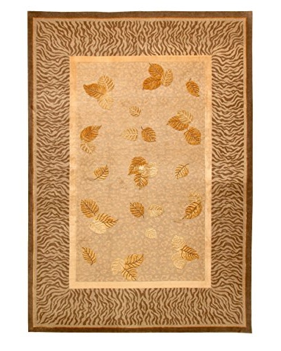 Roubini Tibetan Super Fine Collection Hand-Knotted Rug, Multi, 5′ 5″ x 8′