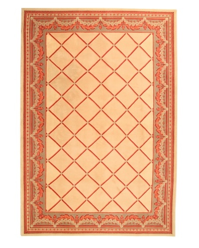 Roubini Royal Mirror Hand Knotted Wool Rug, Multi, 6' 7 x 9' 10