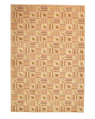 Roubini Milano Hand Knotted Wool & Silk Rug, Multi, 6' x 9'