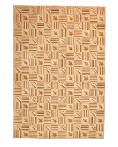 Roubini Milano Hand Knotted Wool & Silk Rug, Multi, 6' x 9'