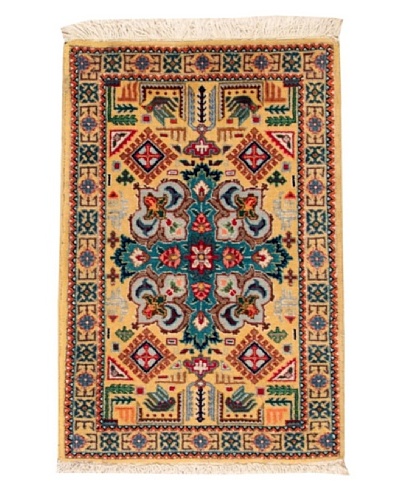 Roubini Tabriz Wool Rug, Multi, 2′ 10″ x 1′ 10″