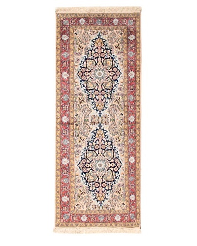 Roubini One of a Kind Srinigar Silk Rug [Blue Multi]