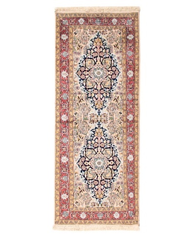 Roubini One of a Kind Srinigar Silk Rug [Blue Multi]