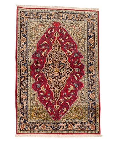 Roubini Qum Wool Rug, Multi, 5′ 3″ x 3′ 6″