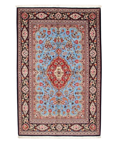 Roubini Qum Kurk Rug, Multi, 8′ 3″ x 5′ 4″