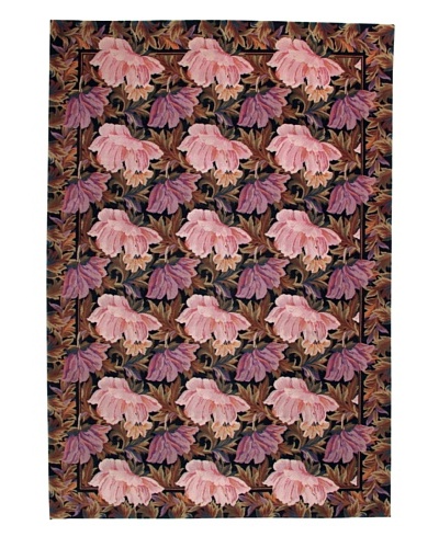 Roubini Soft Garden Hand Knotted Wool Rug, Multi, 6′ x 9′