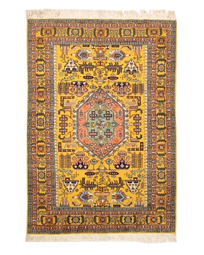 Roubini Ardebil Rug, Multi, 6′ 5″ x 4′ 6″