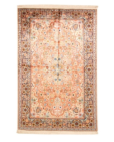 Roubini Srinagar Silk Fine Rug, Multi, 6′ 5″ x 4′ 2″