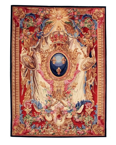 Roubini Museo Romano Hand Knotted Wool & Silk Rug, Multi, 5' x 8'