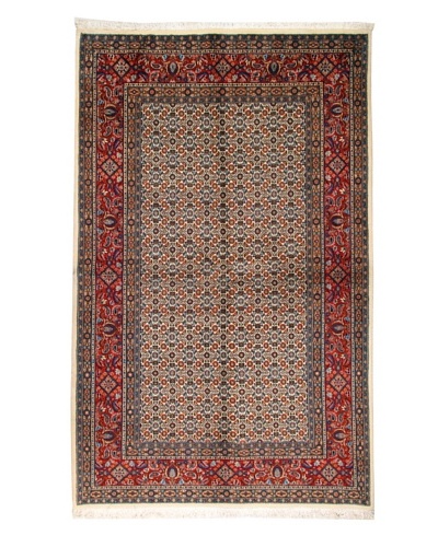 Roubini Mud Wool & Silk Rug, Multi, 8′ 2″ x 5′