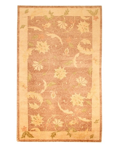 Roubini Tibetani Tibetan Vegetable Dyed Rug, Cream Multi, 5' 5 x 8'