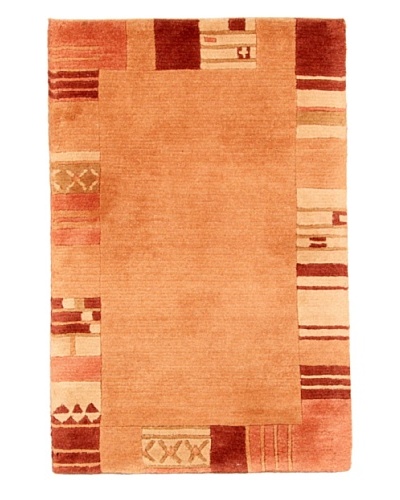 Roubini Dans Hand Knotted Rug, Multi, 2' x 3'