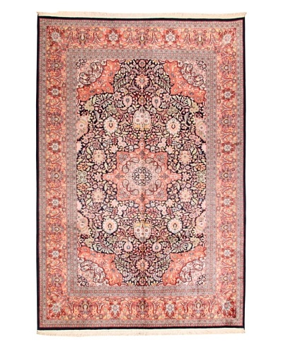 Roubini Srinagar Silk Fine Rug, Multi, 9′ 3″ x 6′ 2″