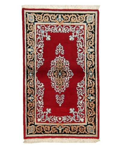 Roubini Kirman Wool Rug, Multi, 4′ 1″ x 2′ 5″