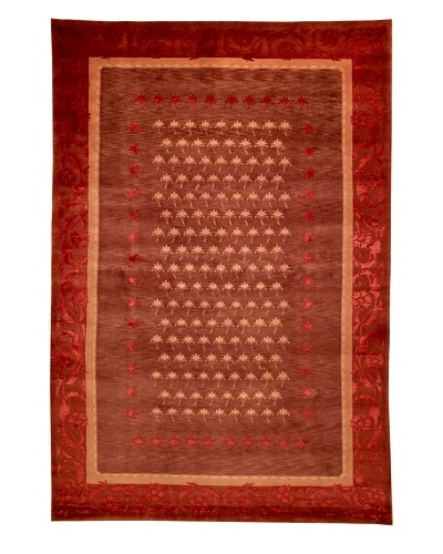 Roubini Tibetani Tibetan Super Fine Collection Rug, Red Multi, 6′ x 9′