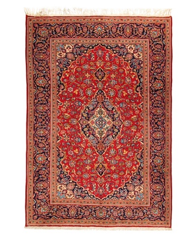 Roubini Kashan Rug, Multi, 6' 8 x 9' 9