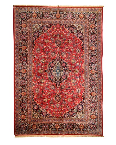 Roubini Kashan Rug, Multi, 11′ x 7′ 5″