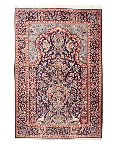 Roubini One of a Kind Kashan Rug [Blue Multi]