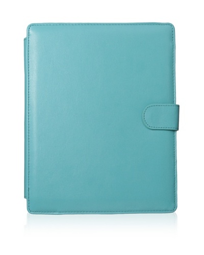 Rowallan of Scotland Stephanie iPad Folio, Blue Curaçao