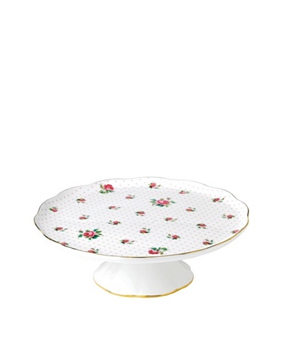 Royal Albert Pink Roses Large Cake Stand