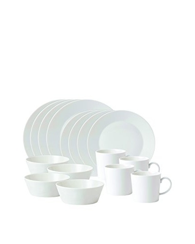 Royal Doulton Fable 16-Piece Dinnerware Set, White