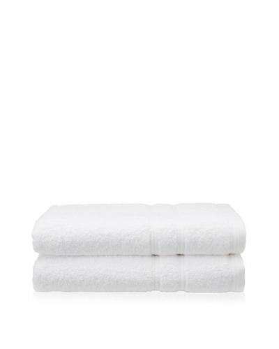 Royalty by Victoria House 2-Piece Bath Sheet Set, White