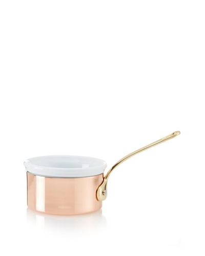 Ruffoni Cremeria Collection Copper 4 Butter Warmer with Porcelain Insert