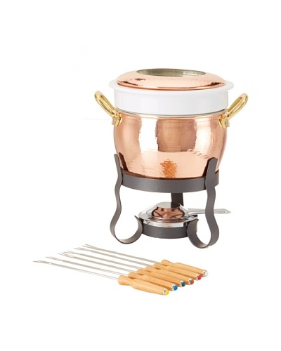 Ruffoni Cremeria Collection Copper 11-Piece Fondue Set