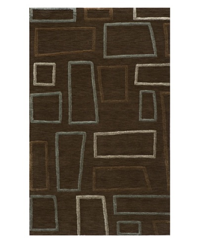 Rug Republic Vibe Layered Rug [Brown]