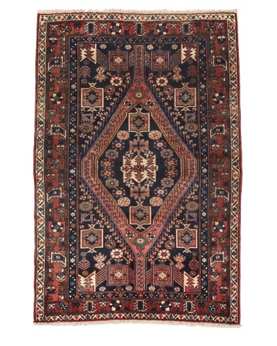 Rug Republic One Of A Kind Authentic Persian Ahar Heriz Rug, Multi, 4′ 5″ x 6′ 7″As You See