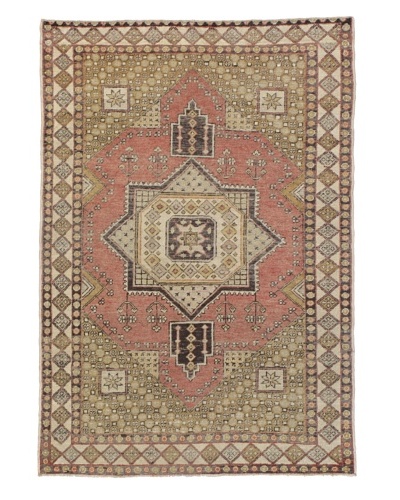 Rug Republic One Of A Kind Turkish Anatolian Hand Knotted Rug, Multi, 4′ 3″ x 6′ 3″As You See