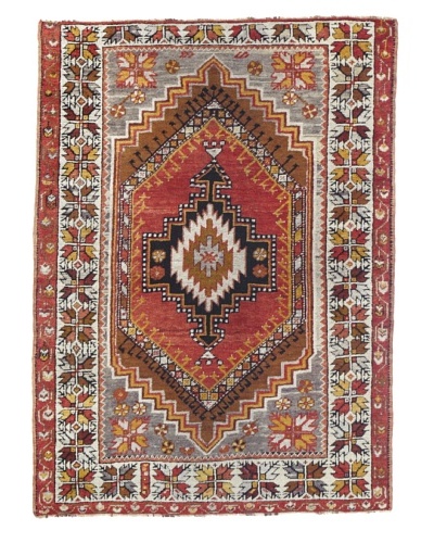 Rug Republic One Of A Kind Turkish Anatolian Hand Knotted Rug, Multi, 3′ 7″ x 5’As You See