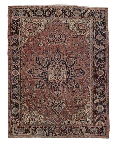 Rug Republic One Of A Kind Authentic Persian Ahar Heriz Rug, Multi, 9′ 4″ x 12′ 3″As You See