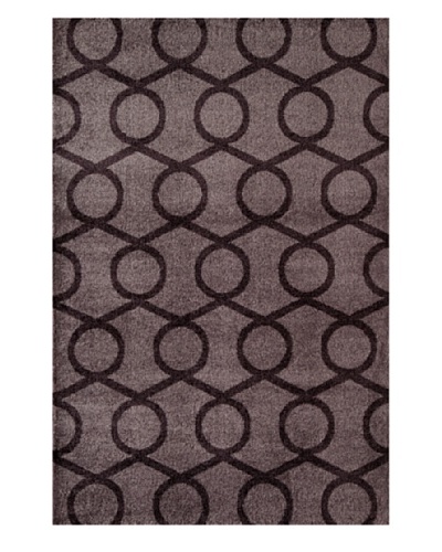 Rugs America Hudson Plush Rug [Lavender Links]