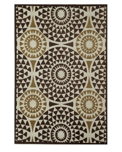 Rugs America Salerno Chenille Mosaic [Mosaic Chocolate]