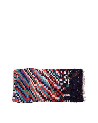 Moroccan Rag Rugs, Black Multi