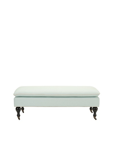 Safavieh Hampton Pillowtop Bench, Robins Egg Blue