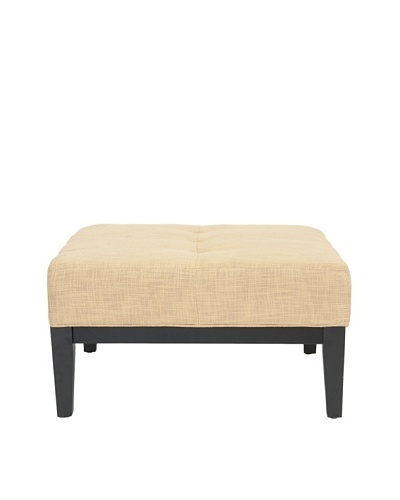 Safavieh Fulton Square Cocktail Ottoman Small, Gold