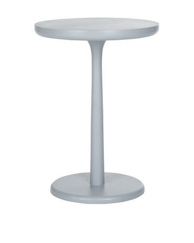 Safavieh Luke Round End Table, Pearl Blue Grey