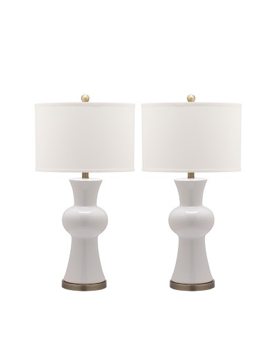 Safavieh Set of 2 Lola Column Lamps