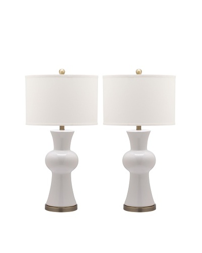 Safavieh Set of 2 Lola Column Lamps